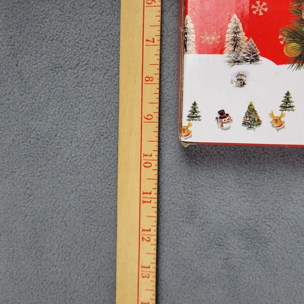 Merry Christmas Star Hanging Window‎ Ornament LED Lighted Holiday Decor